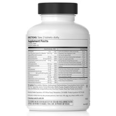 Close-up of Vita-Lea Men tablets highlighting high potency