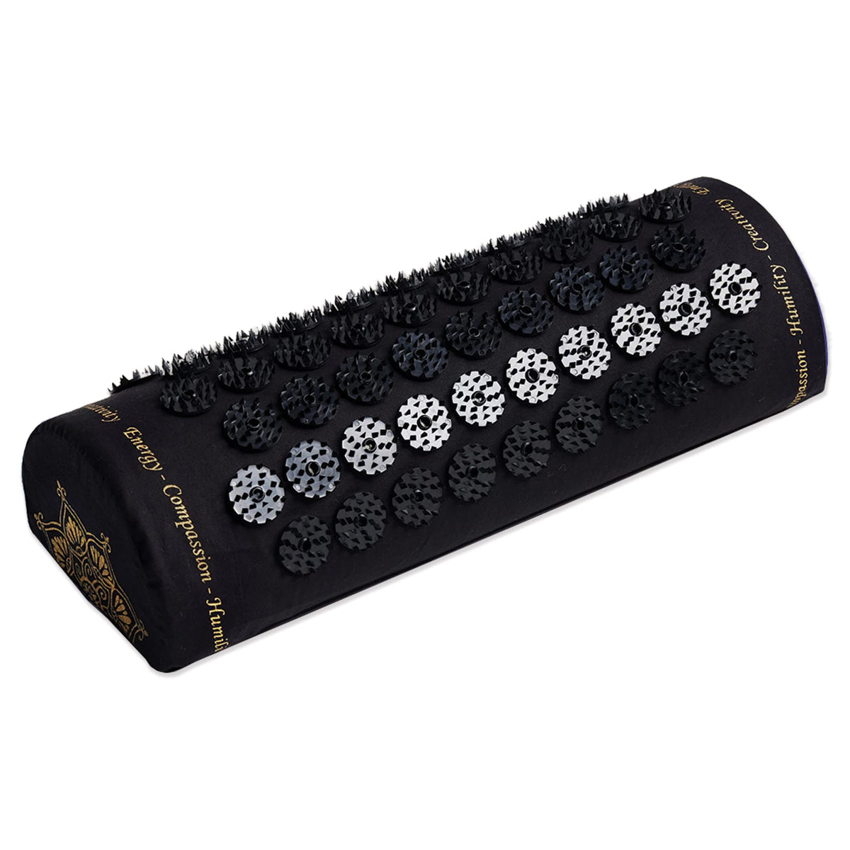 ShaktiMat Classic neck-shoulder curve with acupressure spikes for targeted relief.