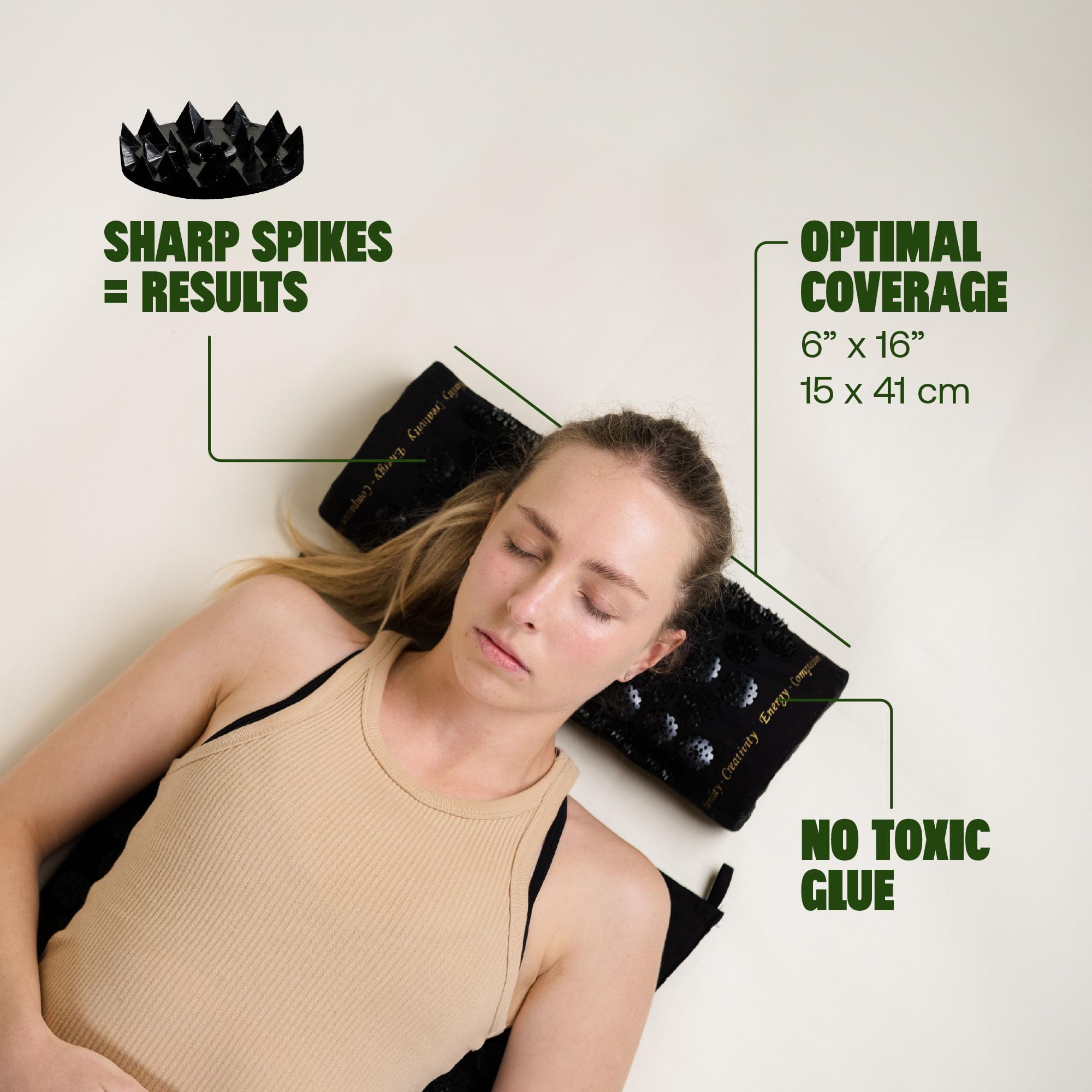 ShaktiMat Classic neck pillow showcases sustainable materials and long-lasting construction
