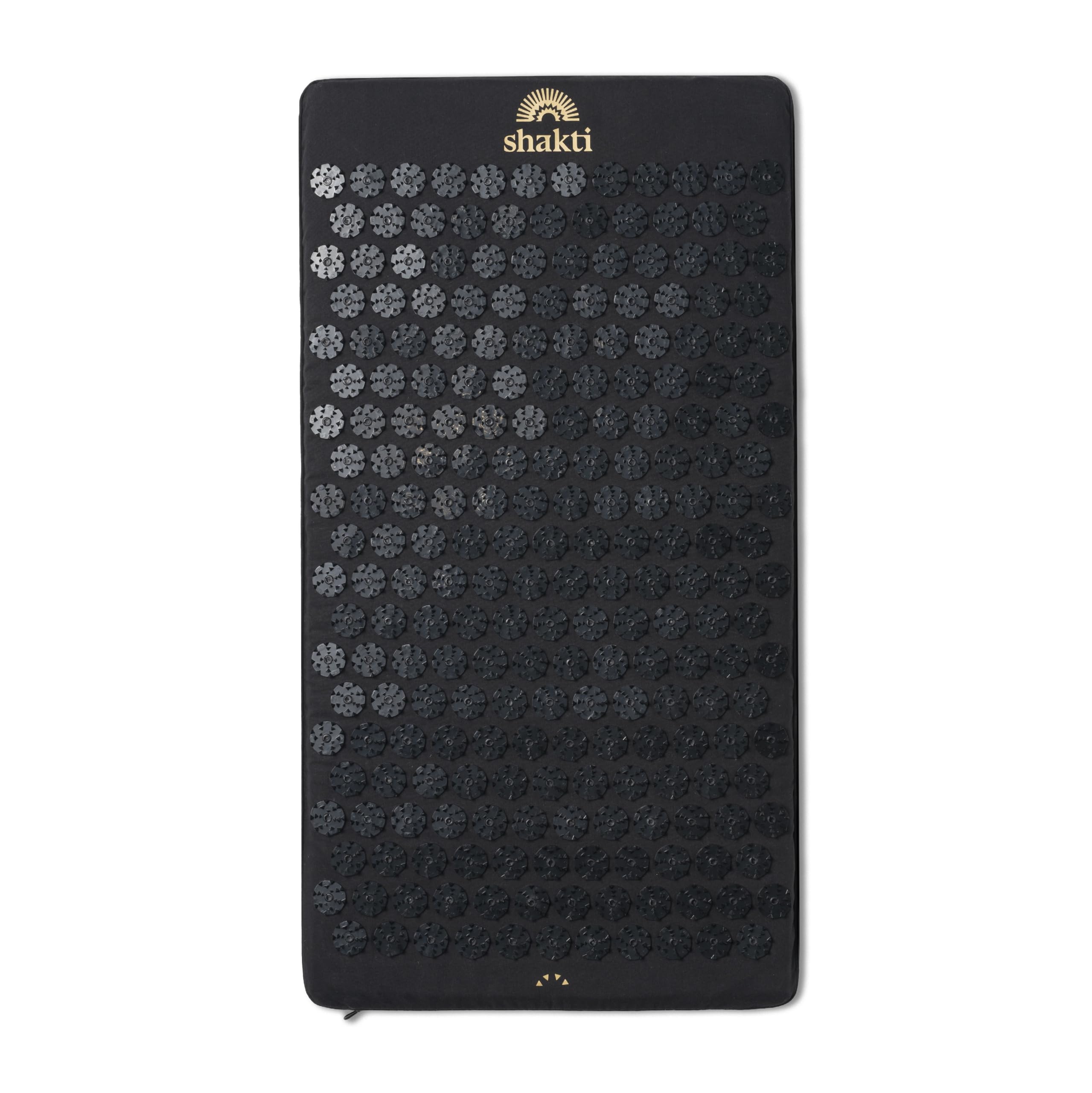 ShaktiMat Premium acupressure mat front view with spikes for tension relief.