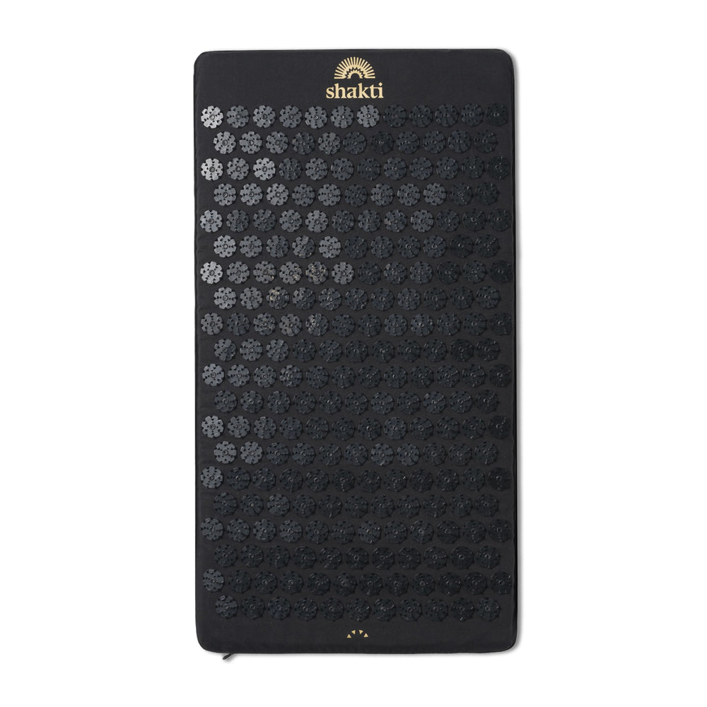 ShaktiMat Premium acupressure mat front view with spikes for tension relief.