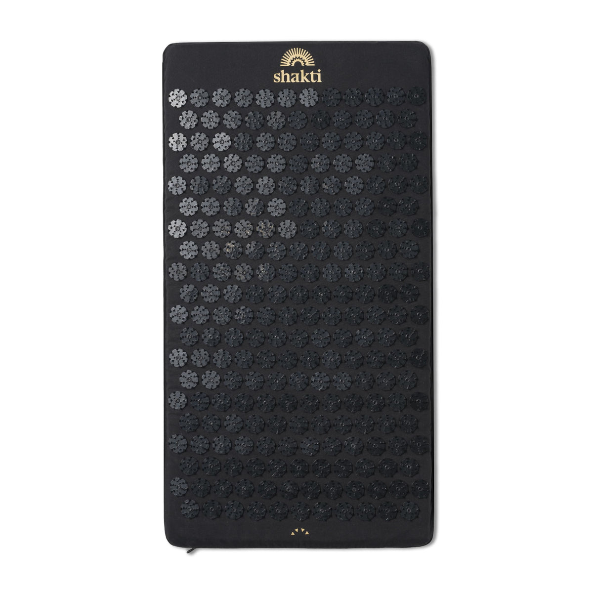 ShaktiMat Premium acupressure mat front view with spikes for tension relief.