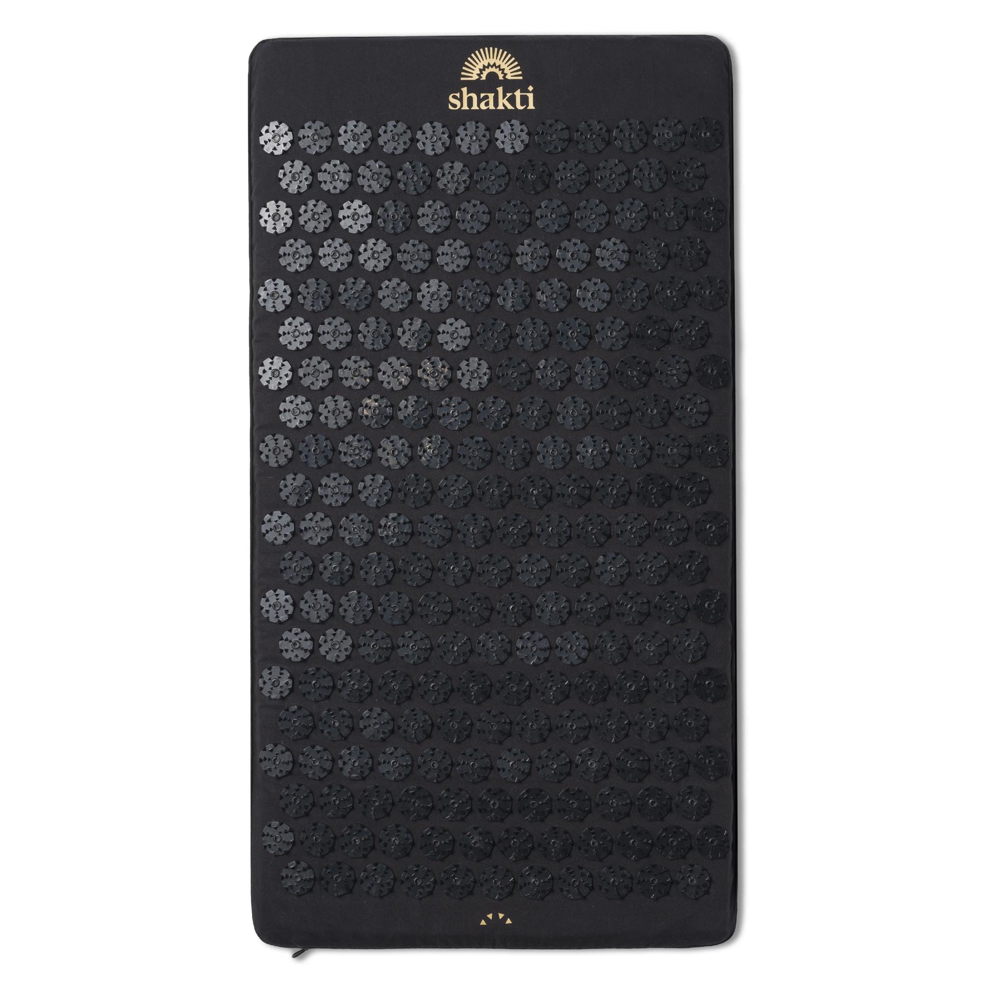 ShaktiMat Premium Acupressure Mat Level 3 Black for deep muscle release.