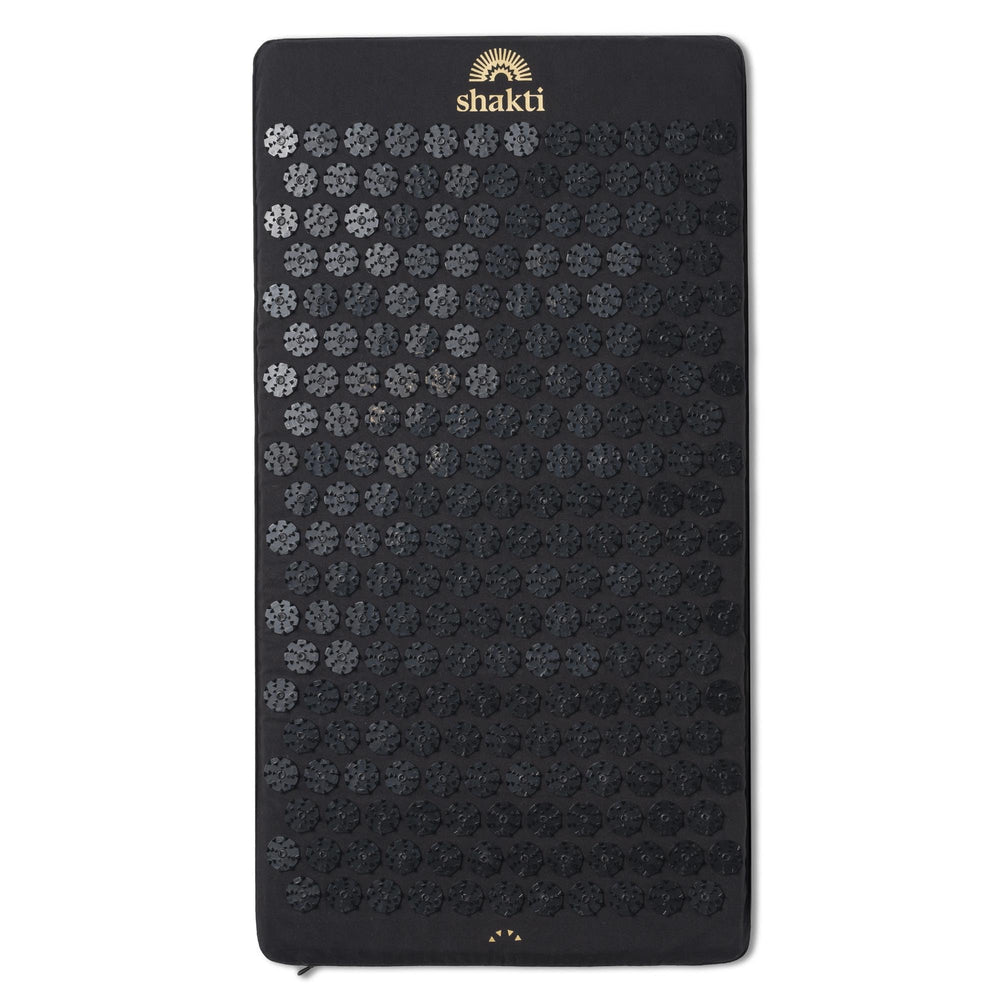 ShaktiMat Premium Acupressure Mat Level 3 Black for deep muscle release.