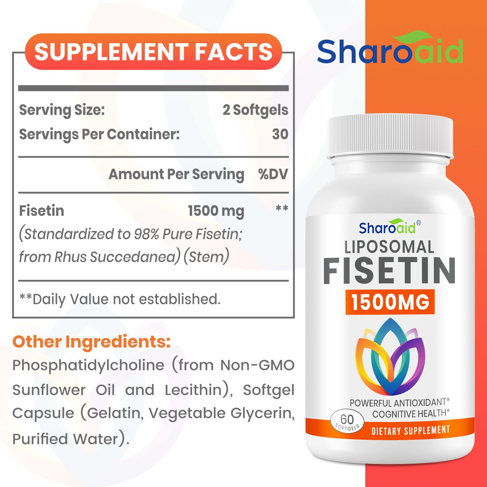 Sharoaid for adults showing polyphenol antioxidant potential in a practical routine