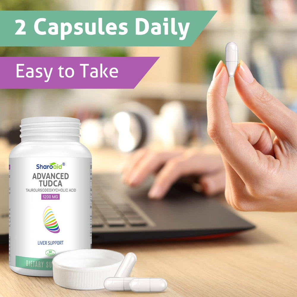 Sharoaid Tudca ingredients list offers transparent formula details