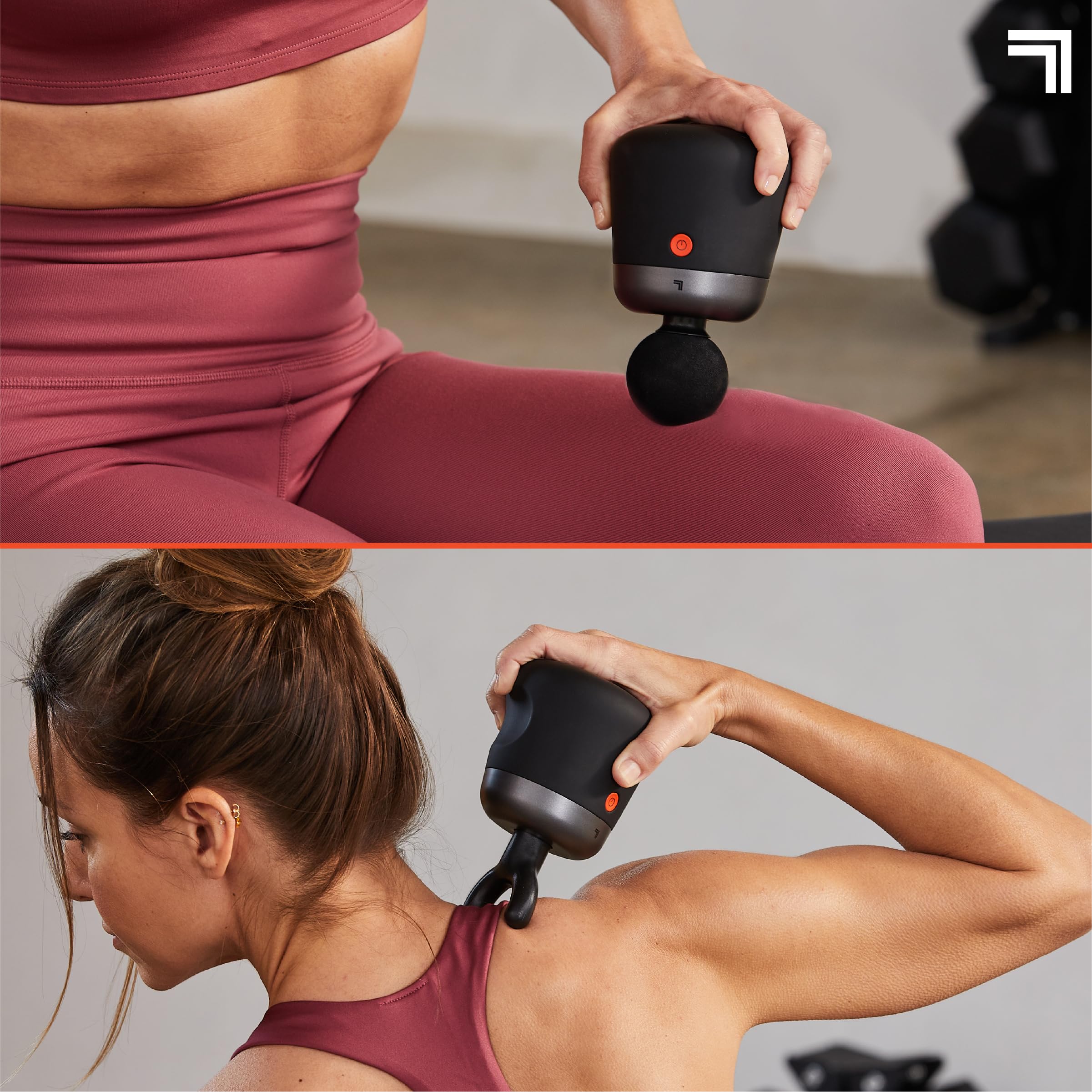 Sharper Image Mini Massage Gun quiet motor supports peaceful recovery at home.