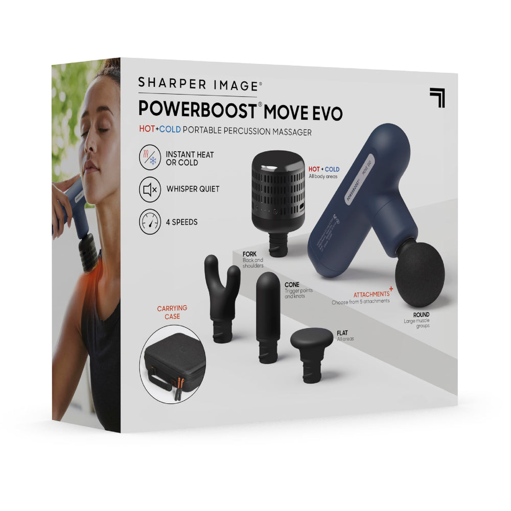 Sharper Image Powerboost Move Evo carrying case keeps accessories organized