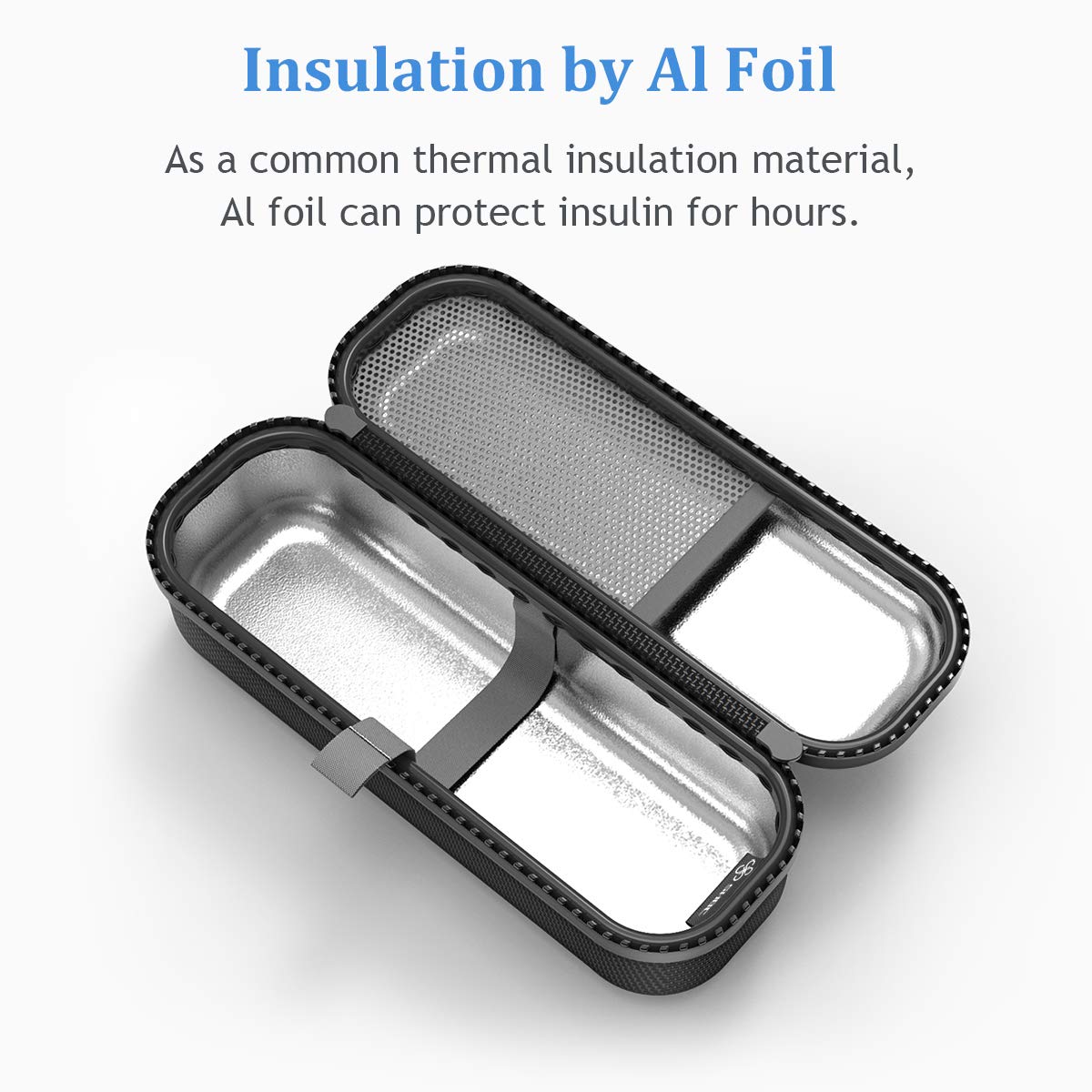 SHBC dimensiones externas 21x7,5x7 cm, tamaño compacto para transportar.