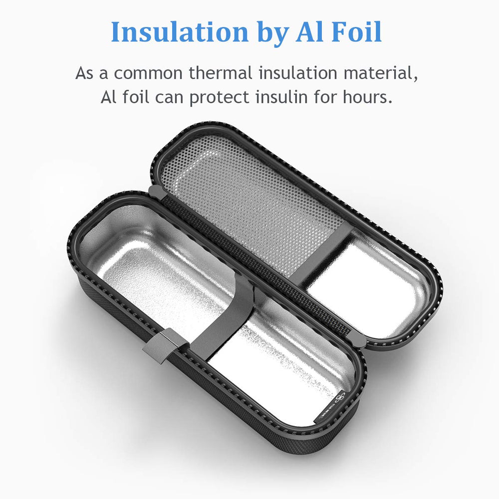 SHBC dimensiones externas 21x7,5x7 cm, tamaño compacto para transportar.
