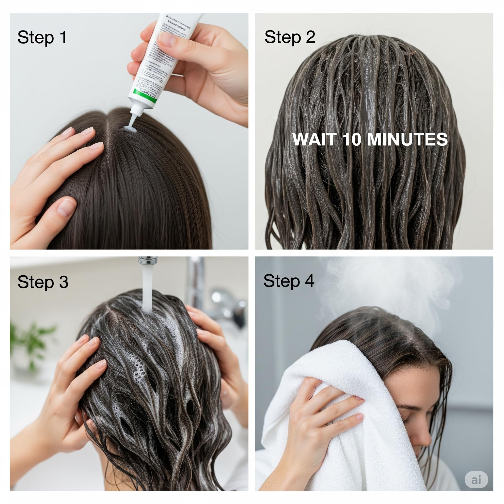 Shea Ivermectin Lice Treatment ingredients highlight shea butter enriching the formula.