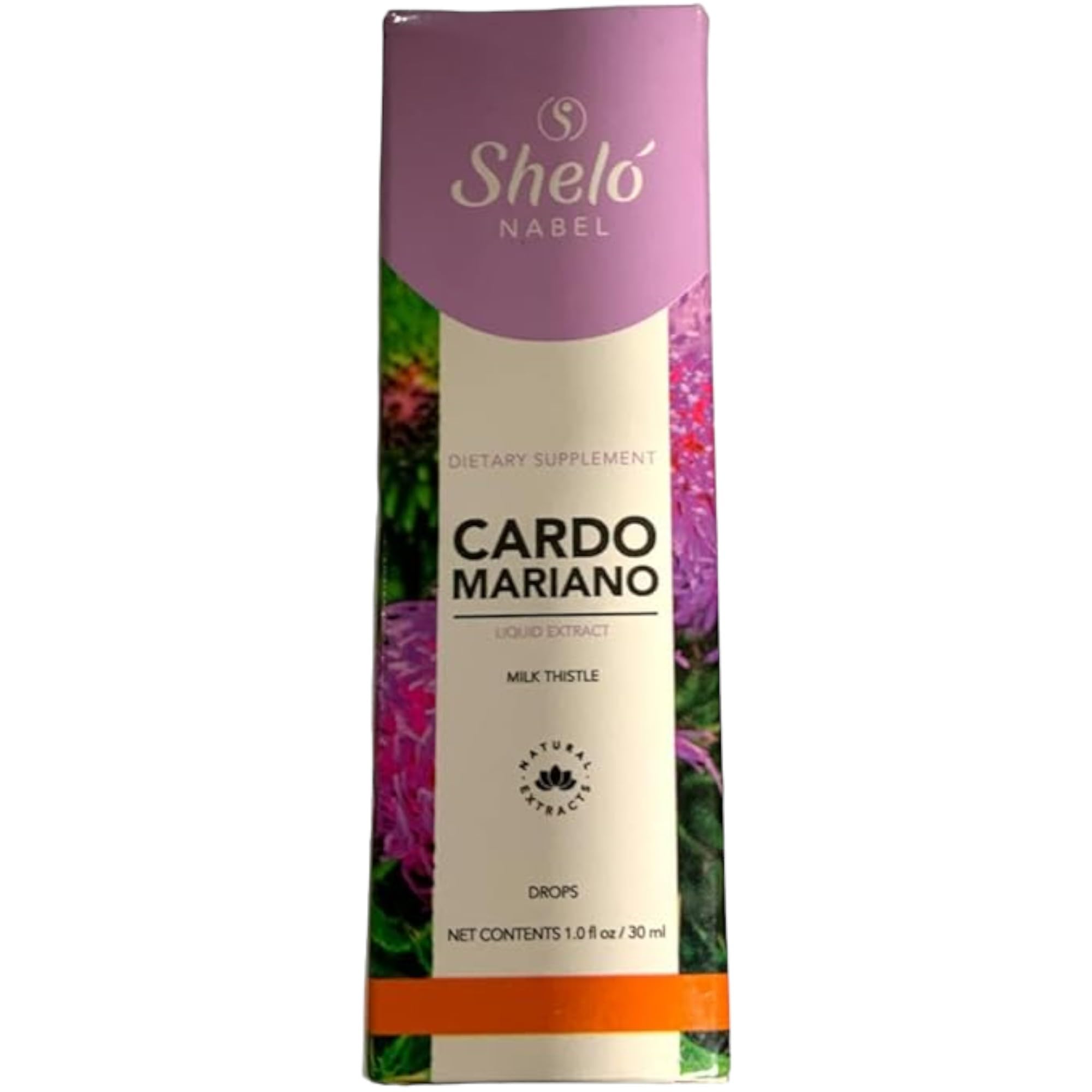 Sheló NABEL Artichoke extract bottle close-up for natural detox support.