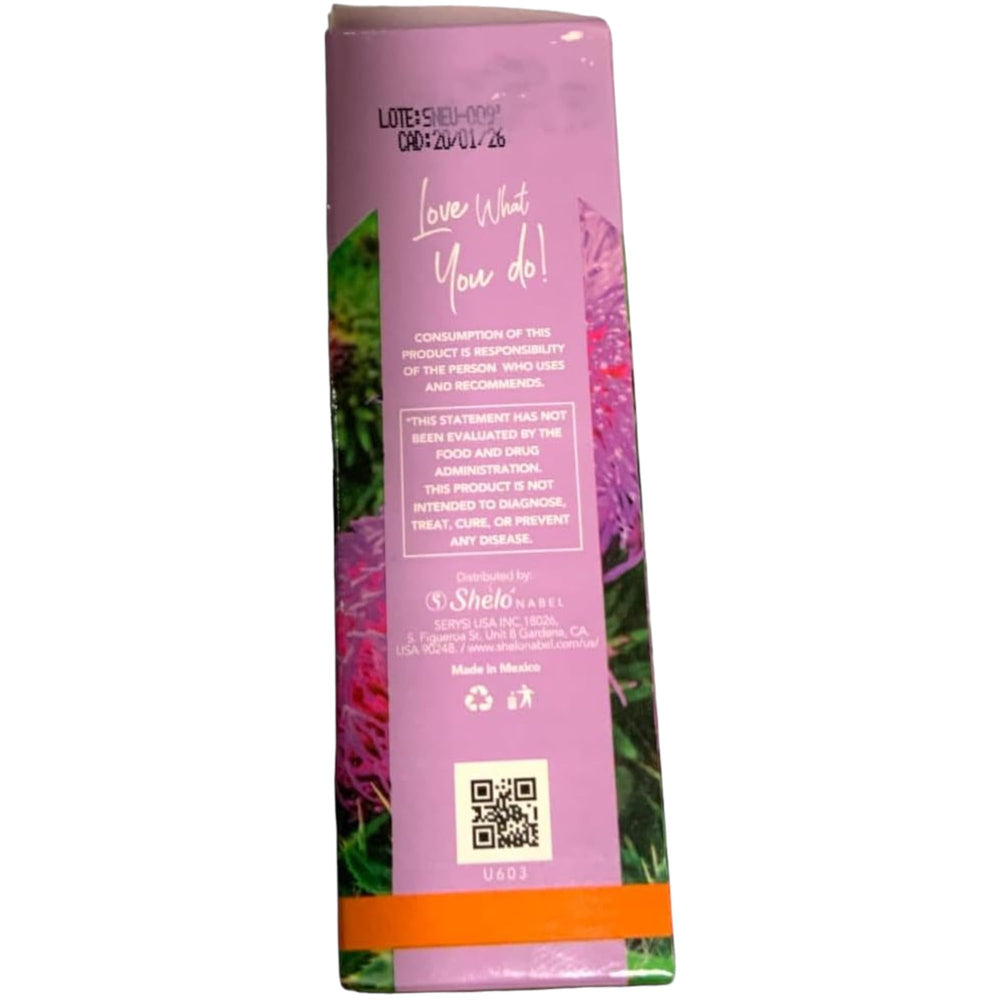 Sheló NABEL Liquid drops showing easy-dispense design for convenient dosing.
