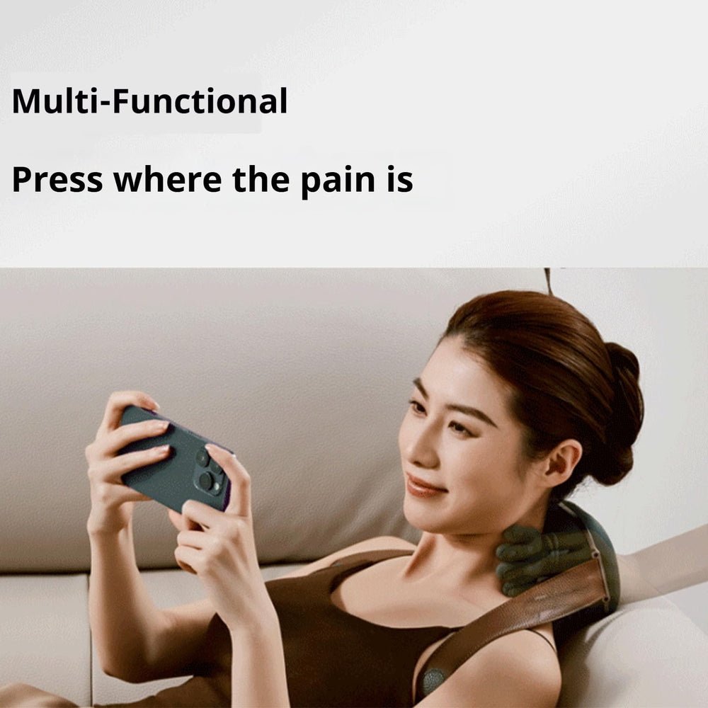 SHGTS Real Touch Heat Massager detachable-parts simplify cleaning and maintenance.