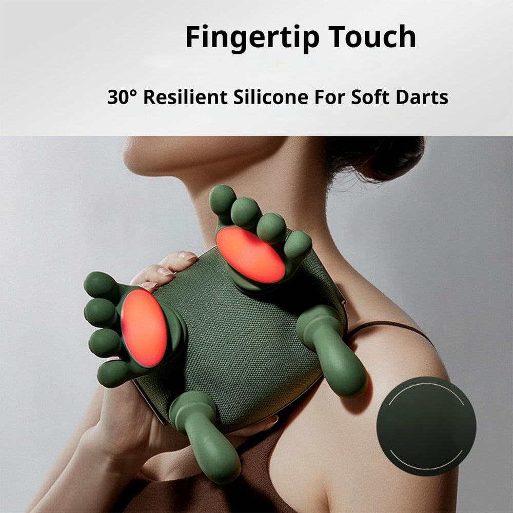 SHGTS Real Touch Heat Massager portable-design supports use at home or office.