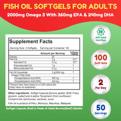 SHIFAA NUTRITION Burpless softgels are easy to swallow on busy days