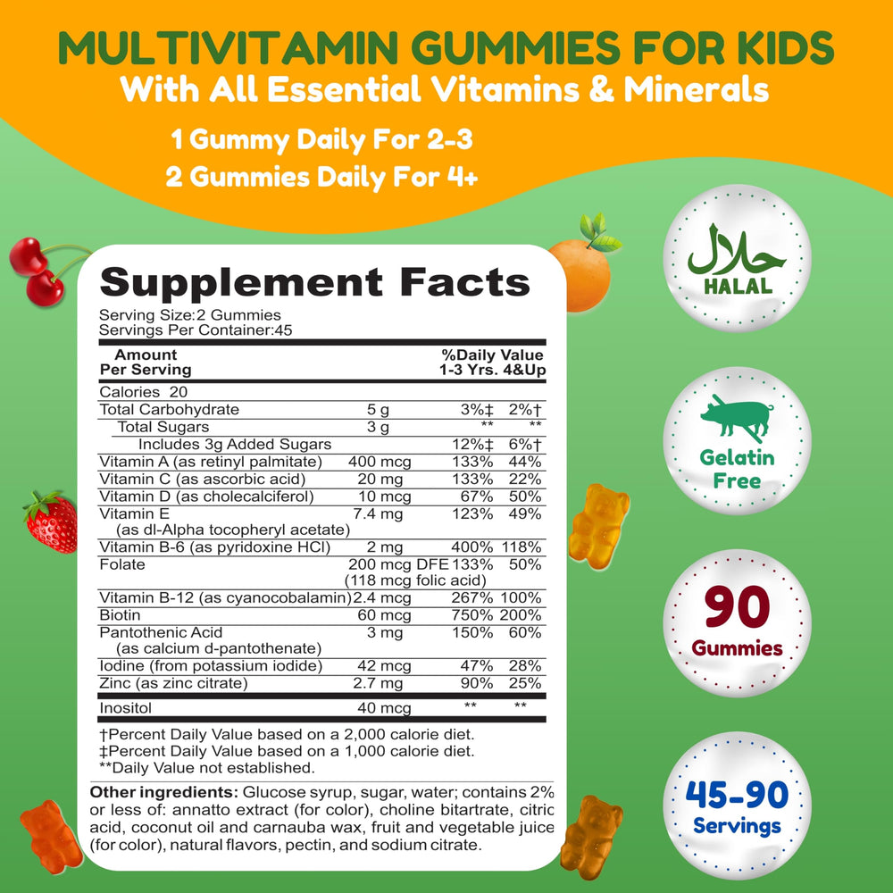 SHIFAA NUTRITION cherry flavor gummies for kids