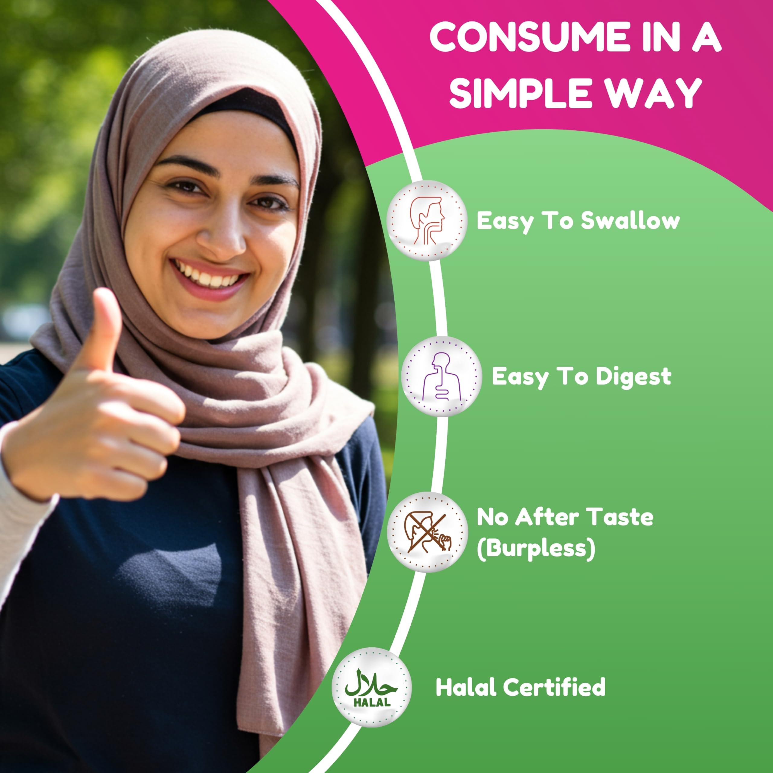 SHIFAA NUTRITION joints support hint of flexible movement.