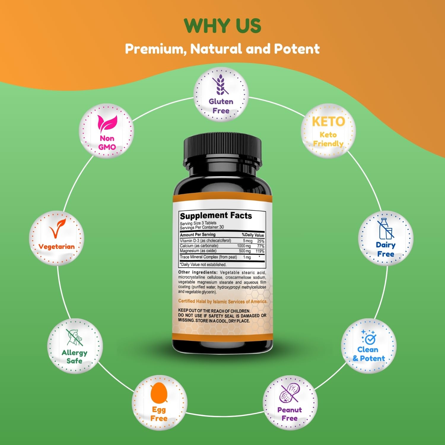 SHIFAA NUTRITION Trace mineral complex panel supporting metabolic and cardiovascular functions.