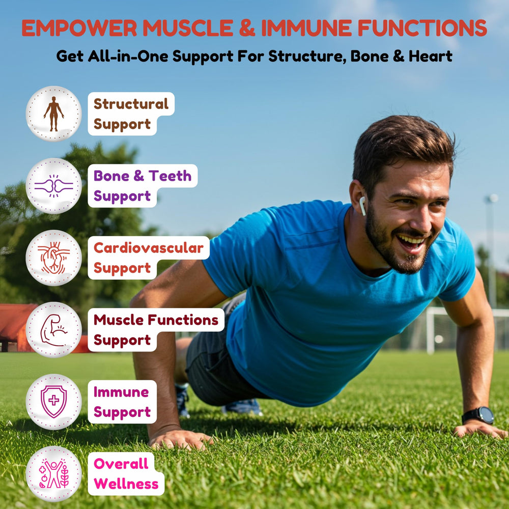 SHIFAA NUTRITION softgels pouring from bottle emphasizing easy swallowing and dosage