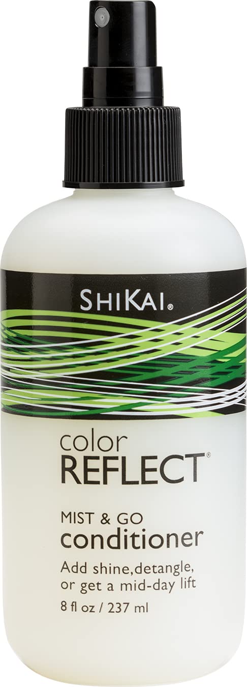ShiKai Color Reflect Mist & Go Conditioner Spray detangles and adds shine for color-treated hair