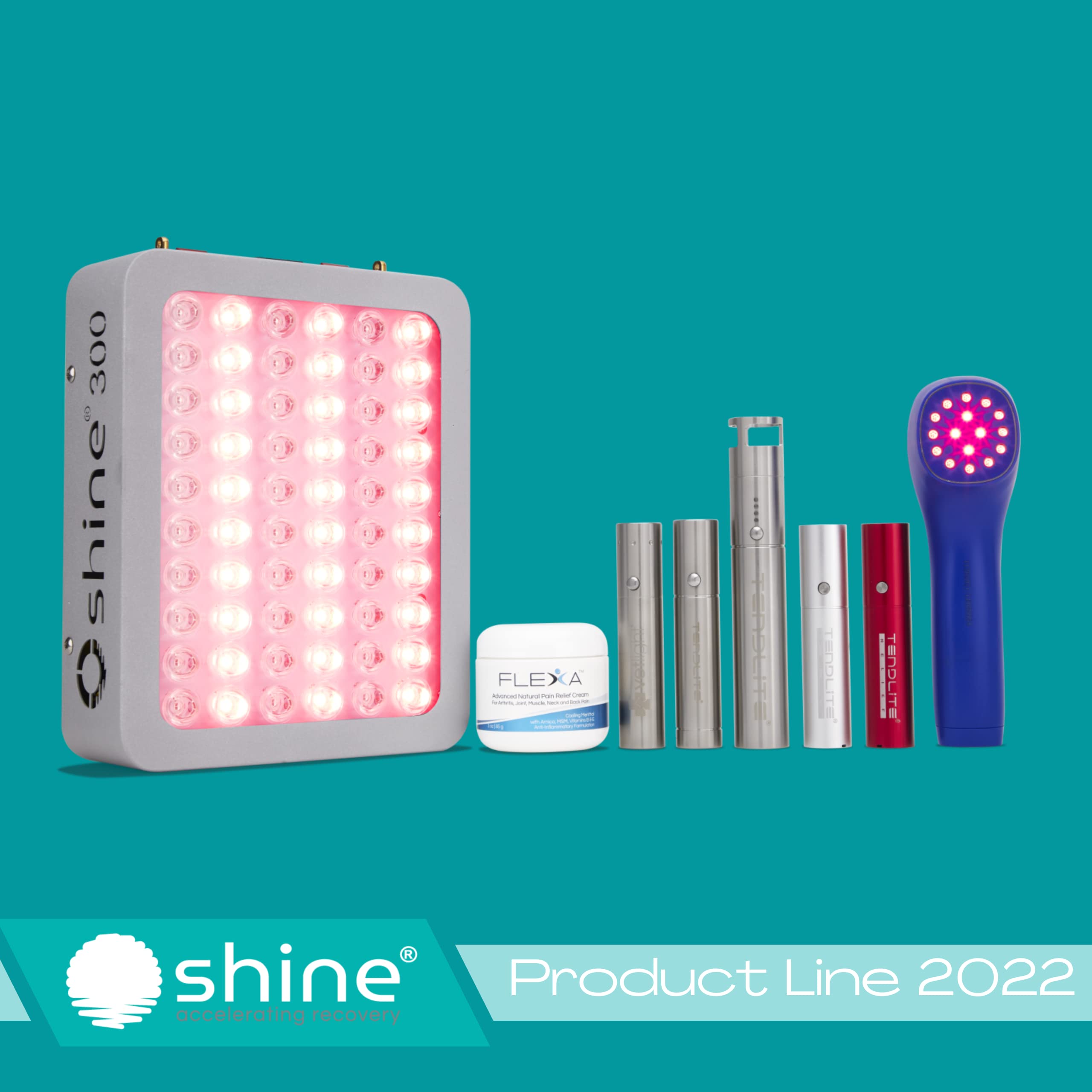 SHINE Tendlite Pro no-UV light - safe, natural-feeling therapy at home.