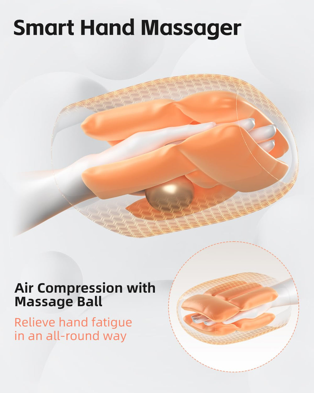 SHINE WELL massager with heating option for added warmth during sessions