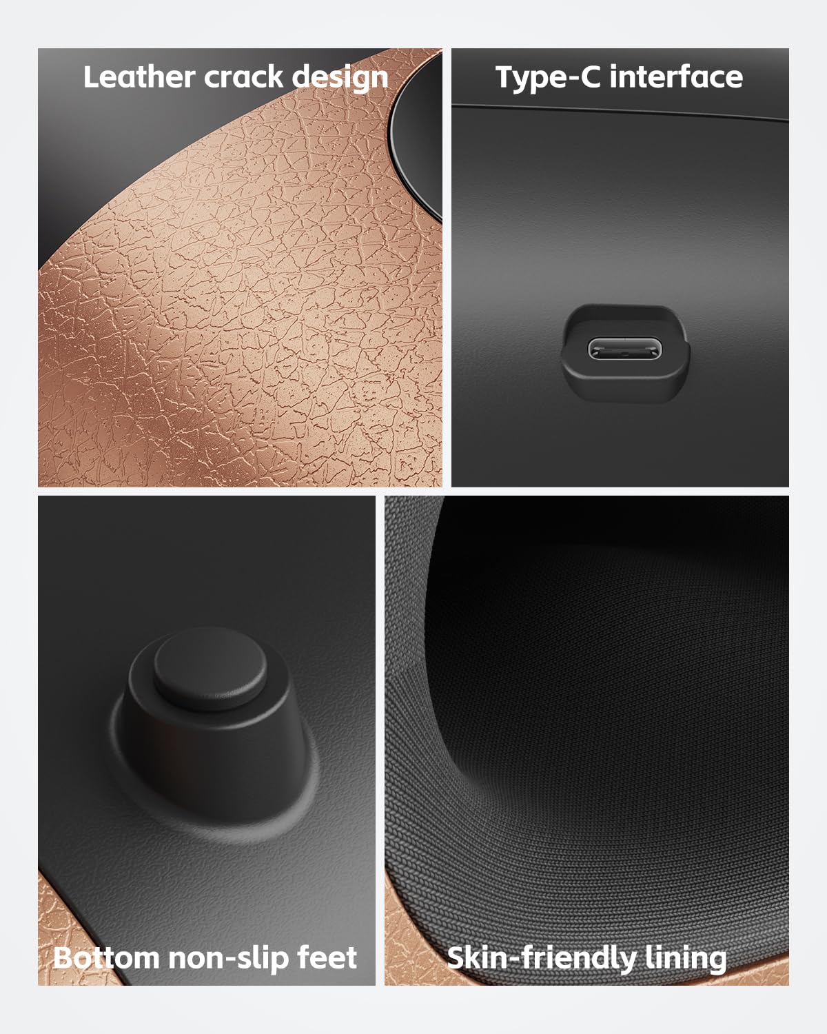 SHINE WELL massager with upgraded LCD panel for easy control