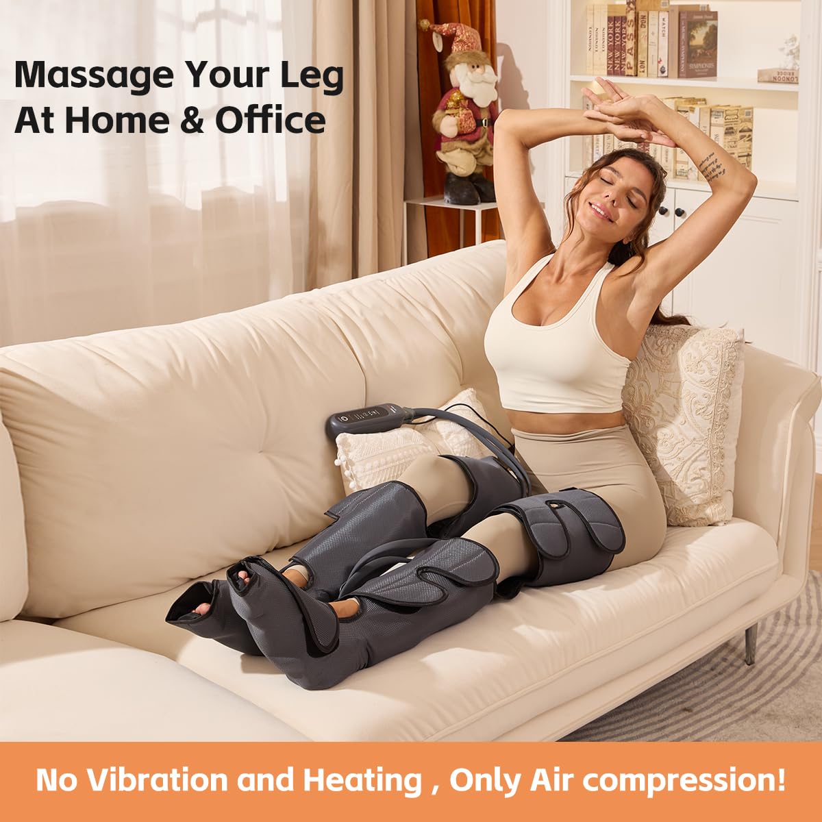 SHINE WELL wraps with extensions adjust to fit a wide range of legs