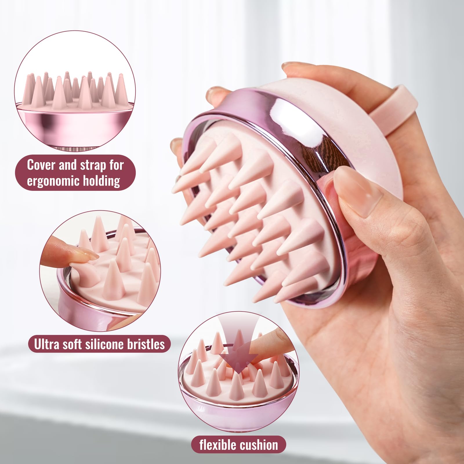 SHINLEA diseño ergonómico con anillo de agarre para mayor control