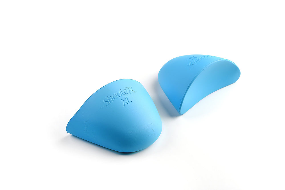 Shoolex wide-foot solution insert accommodates diverse foot shapes.
