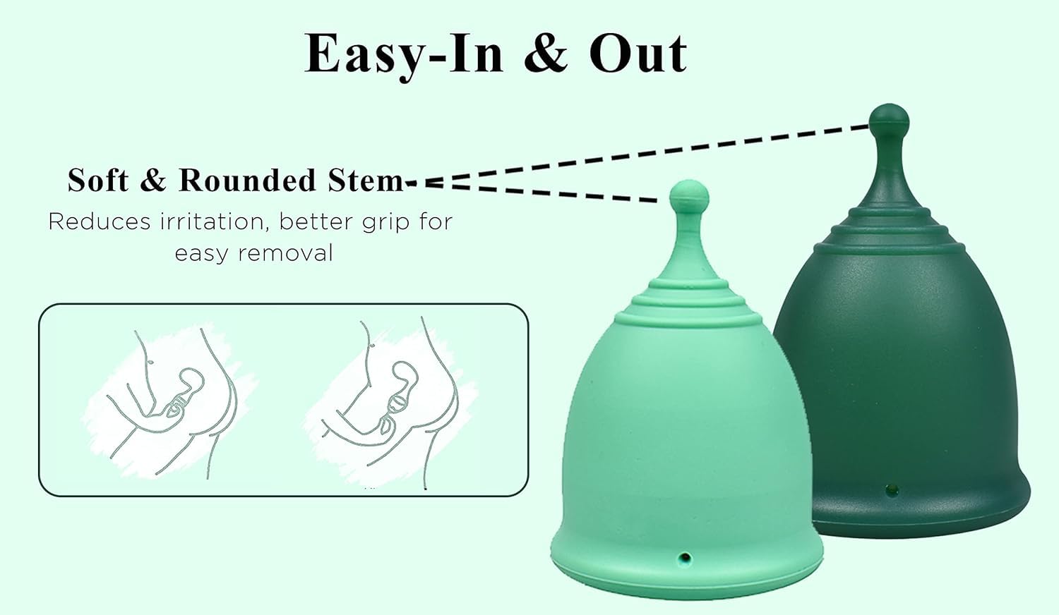 SHORDY easy insert and removal demonstrating user-friendly design