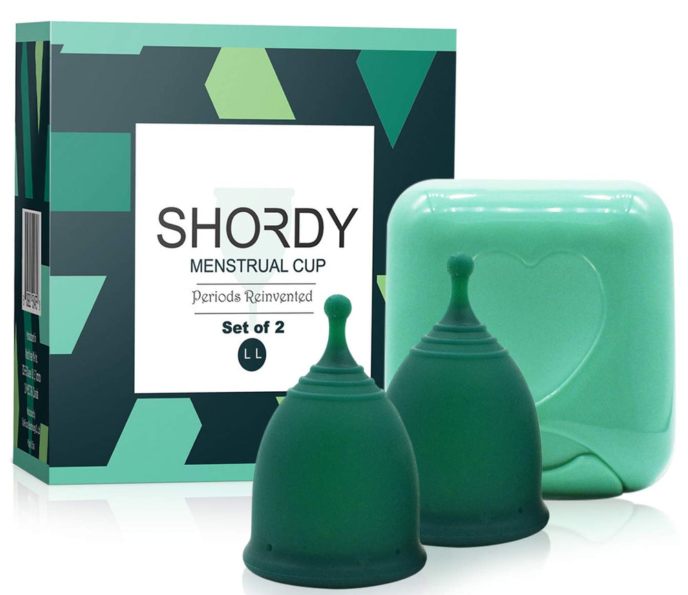 SHORDY reusable large cup set with box for easy storage.