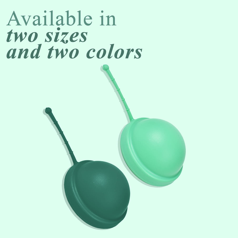 SHORDY Reusable Menstrual Disc Small soft medical-grade silicone for everyday use.