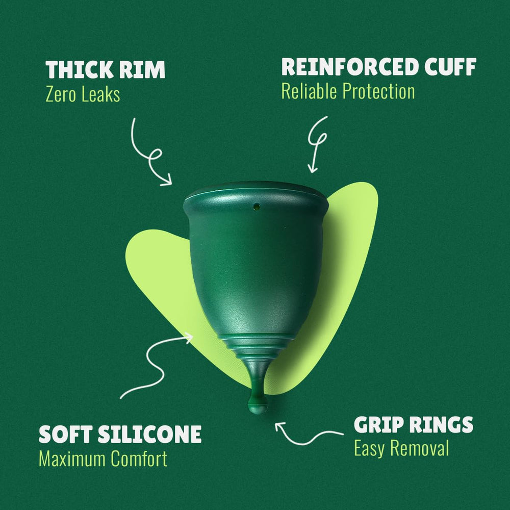 SHORDY small cup close-up highlights soft silicone and beginner-friendly design