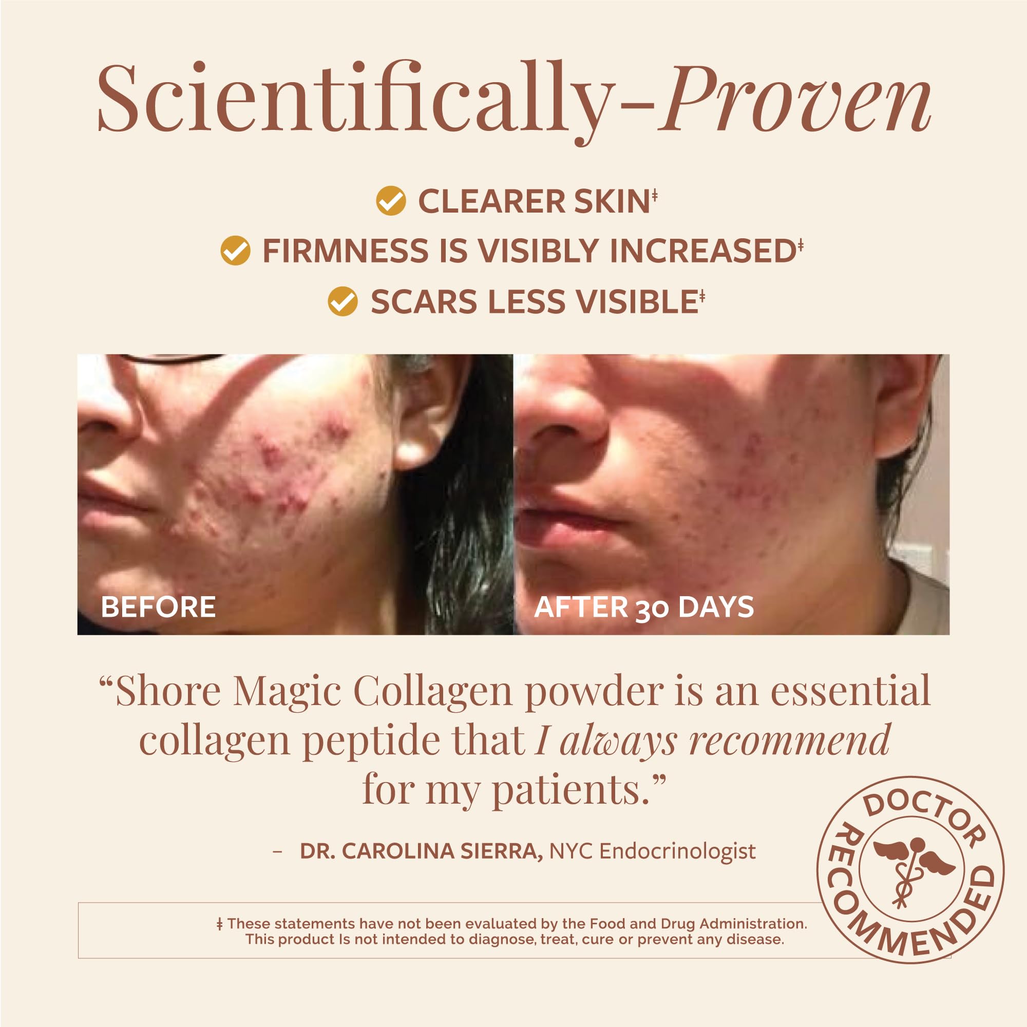 Shore Magic Premium Marine Collagen kosher certification indicating trusted production standards