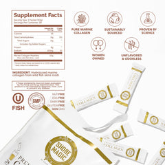 Shore Magic Premium Marine Collagen powder scoop for easy daily measurement