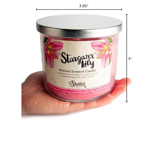 Shortie's Stargazer Lily flame-glow creates warm ambience for cozy evenings.