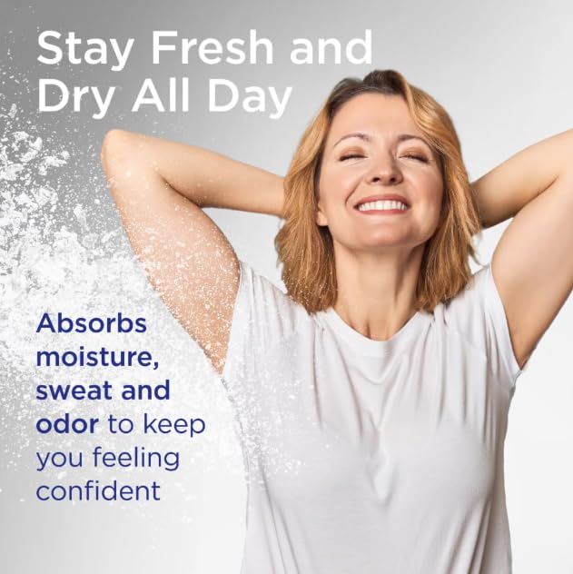 Shower To Shower Sport Powder keeps skin dry during outdoor activity