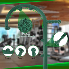 Shrdaepe trigger point cane neck-focused use to ease tension and improve flexibility.