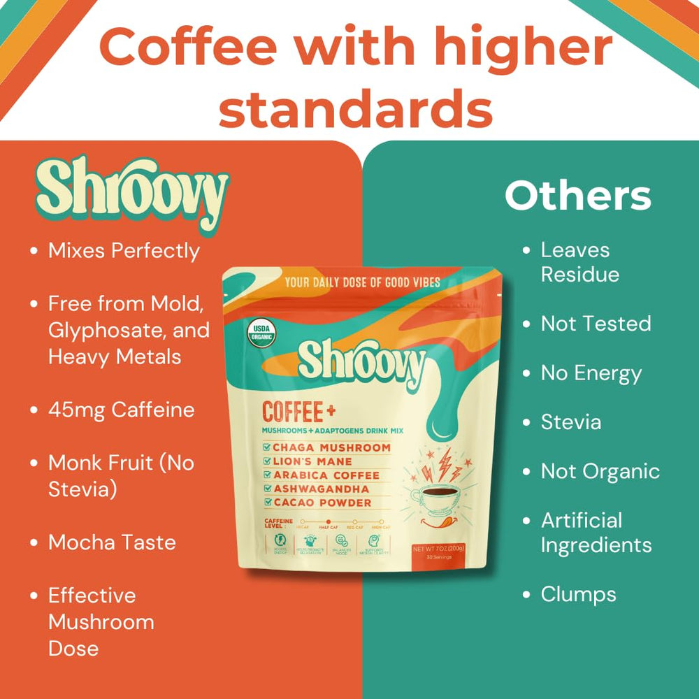 Shroovy lifestyle shot with on-the-go energy boost
