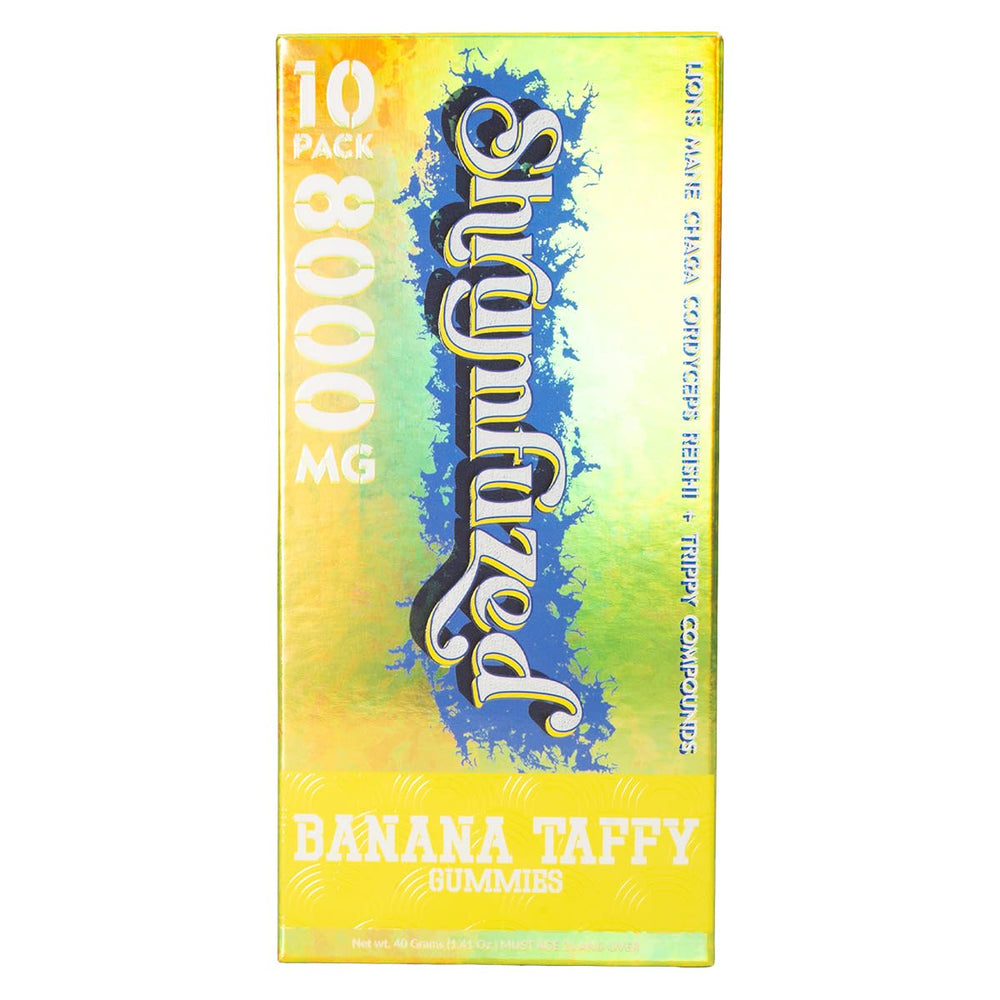 Shrumfuzed bottle front with nootropic gummies for daily focus.
