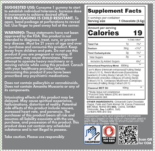 Tamper-evident packaging keeps Shrumfuzed gummies secure for daily use