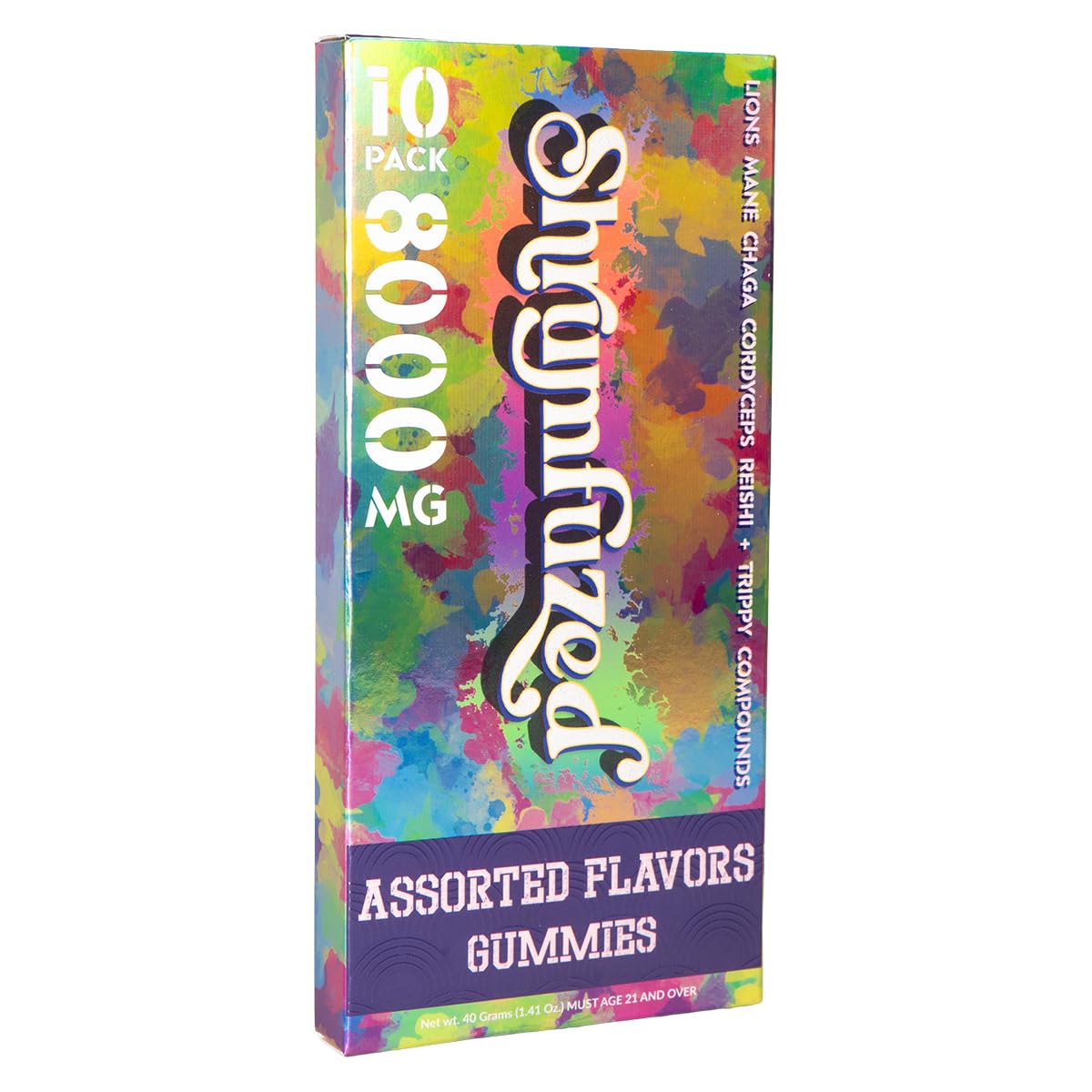 Shrumfuzed Cordyceps sample highlight natural energy and focus
