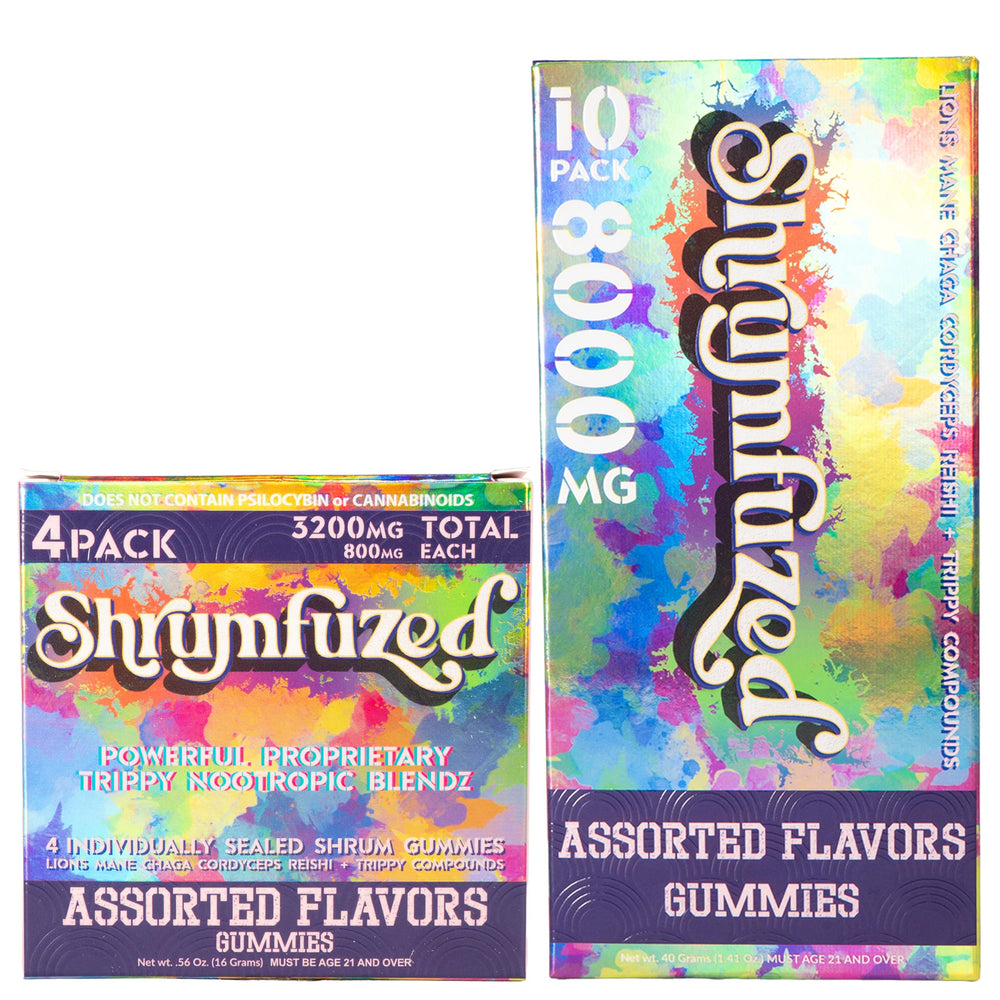 Shrumfuzed Lion's Mane gummy for daily focus and clarity