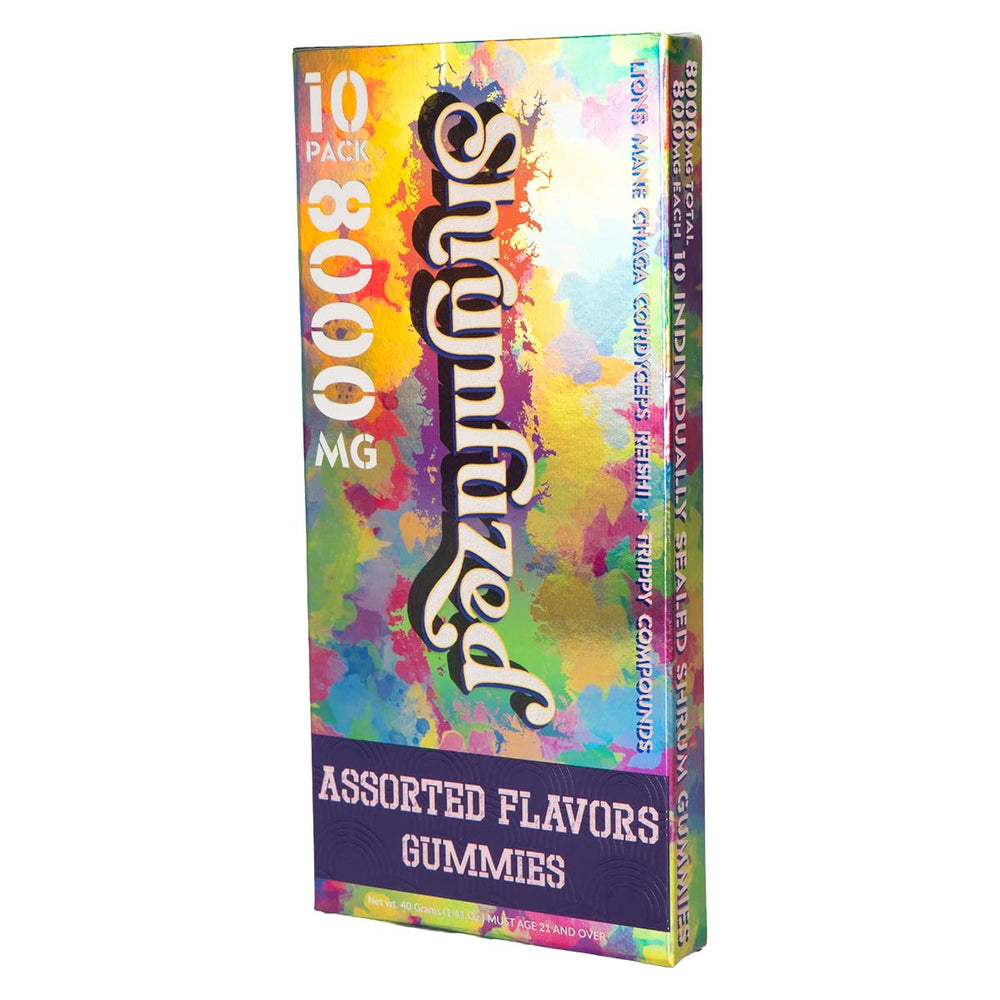 Shrumfuzed serving graphic showing 8000mg potency