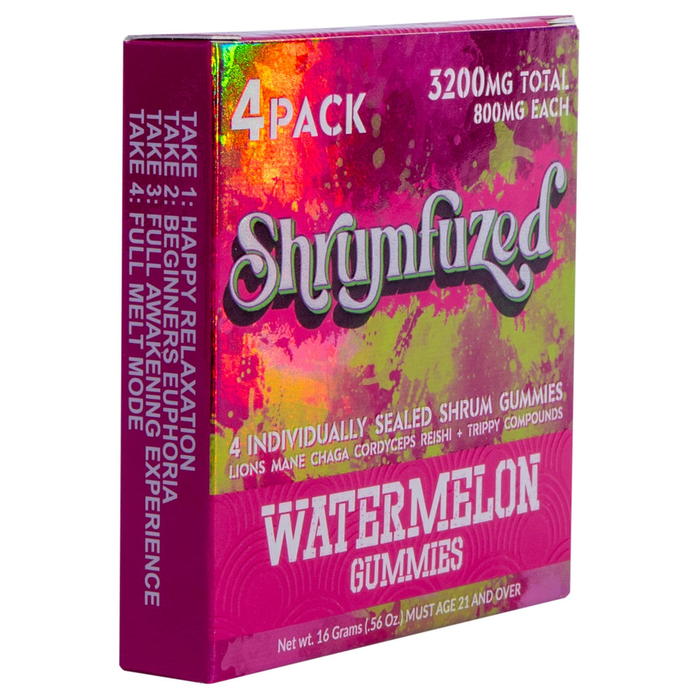 Shrumfuzed nootropic gummy close-up of Lion's Mane ingredients for enhanced memory support