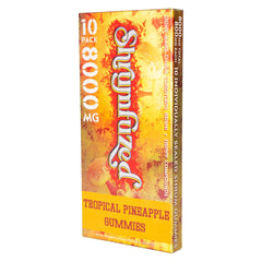 Shrumfuzed proprietary nootropic gummy serving on a desk ready to chew