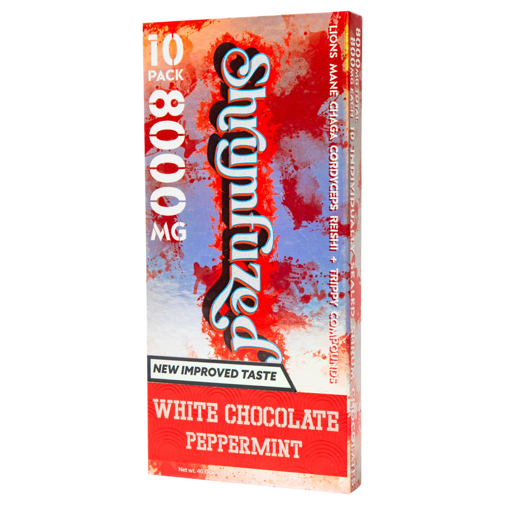 Shrumfuzed Reishi-Chaga-Cordyceps pack supporting immune wellness in chewables