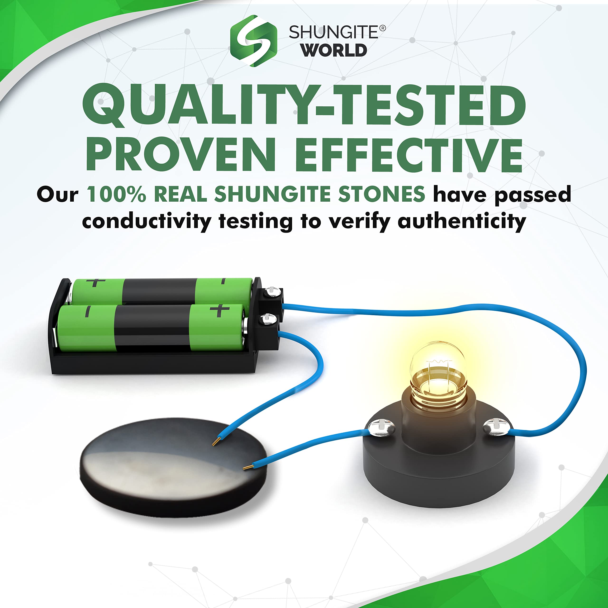 Shungite World car sticker adds grounding energy on the go